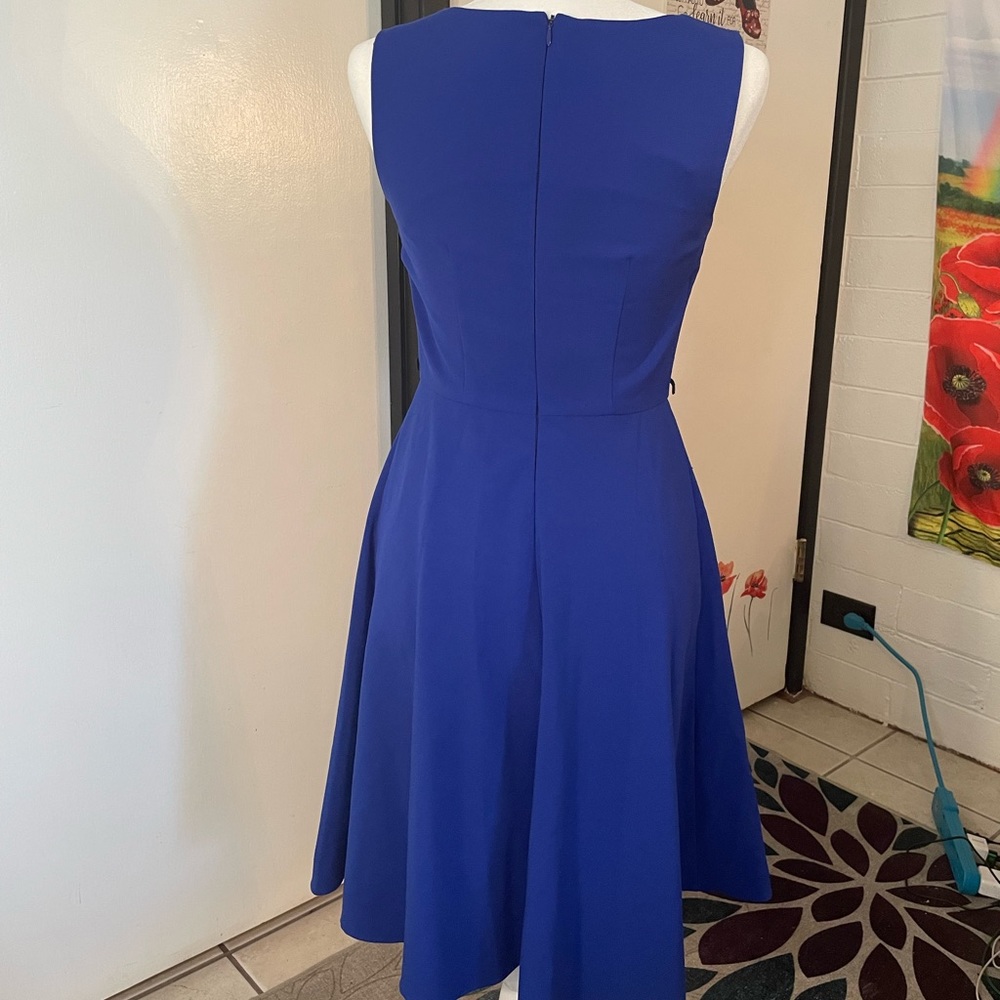 Royal blue a-line dress - Picture 5 of 9